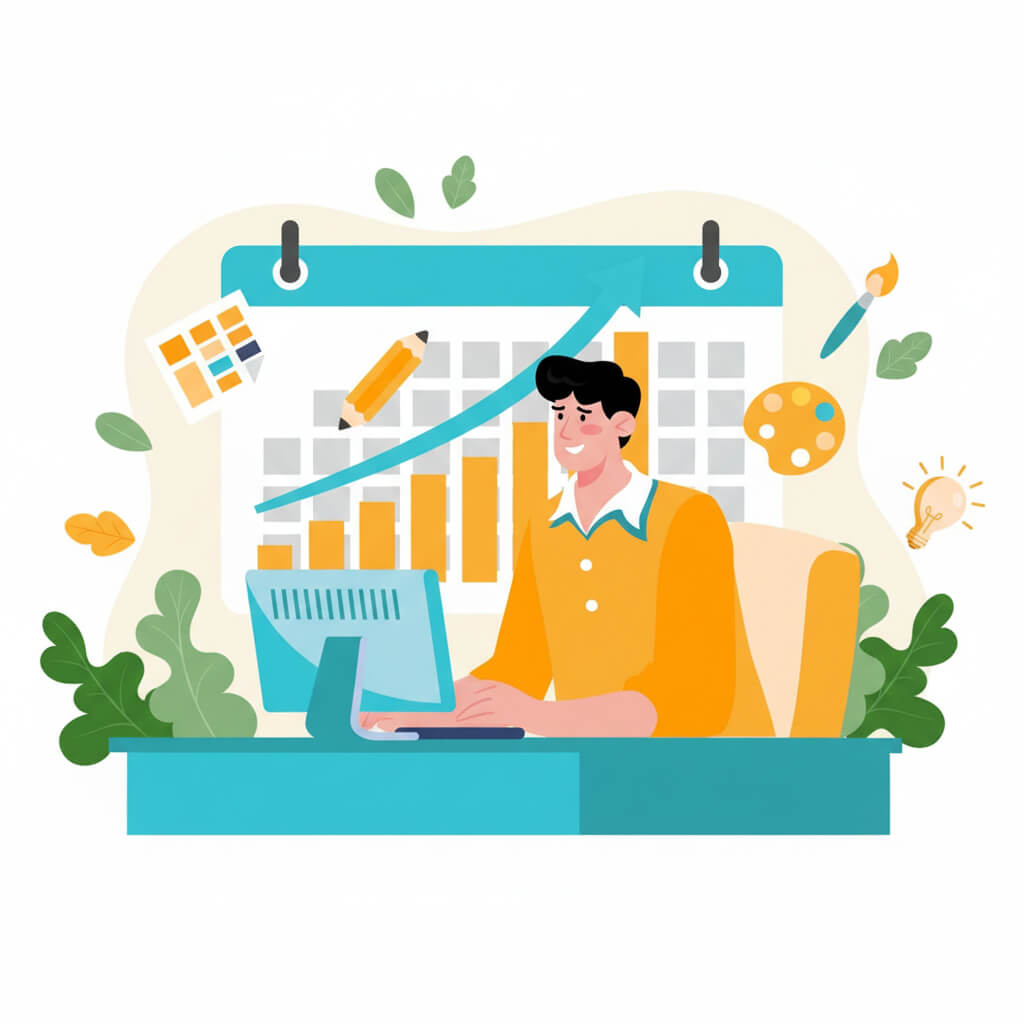 Growing Needing reliable, ongoing creative production throughout the month.